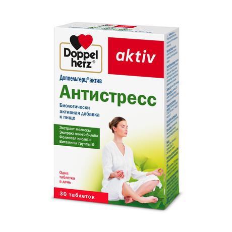 Фото Доппельгерц Актив Антистресс, таблетки, 30 шт.