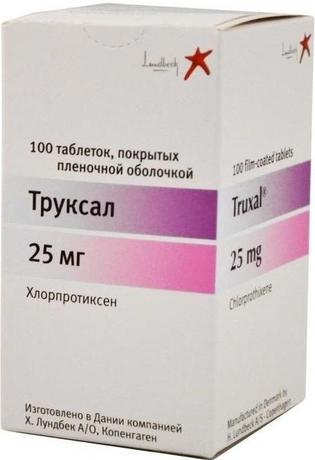 Фото Труксал, таблетки 25 мг, 100 шт.