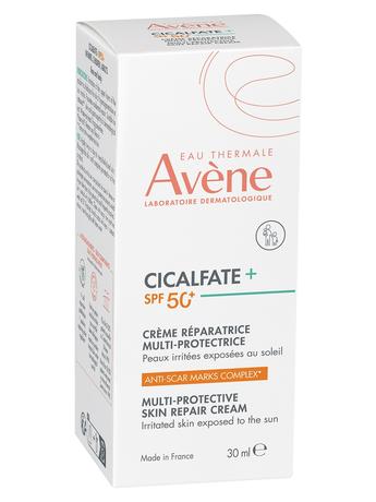 Фото AVENE Cicalfate+ (Авен Сикальфат) Мультифункциональный восстанавливающий крем для кожи SPF50+ 30 мл