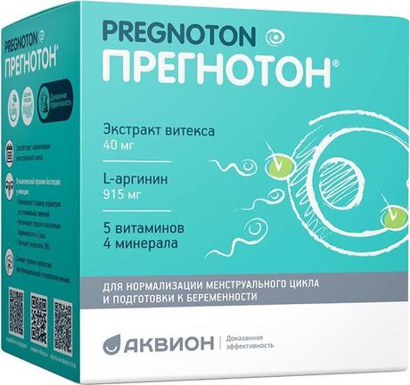 Фото Прегнотон, порошок д/приг раствора 5 г, саше-пакеты, 30 шт.