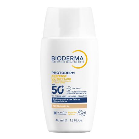 Фото Биодерма Фотодерм Xdefense флюид солцезащитный для всех типов кожи SPF50+ светлый оттенок, 40 мл