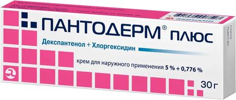 Фото Пантодерм плюс, крем 5%+0.776%, 30 г