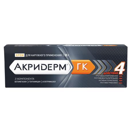 Фото Акридерм ГК, крем, 30 г
