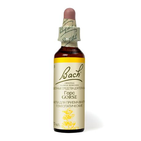 Фото Капли Баха Горс №13, капли гомеопатические флакон, 10 мл