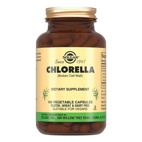 Фото Солгар Хлорелла, капсулы 520 мг, 100 шт.