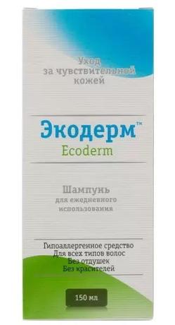 Фото Экодерм, шампунь для ежедневного использования, 150 мл