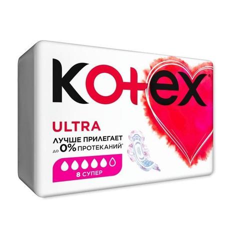 Фото Kotex Ultra Super, прокладки, 8 шт.