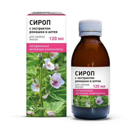 Фото Звездочка, сироп с экстрактом ромашки и алтея 120 мл