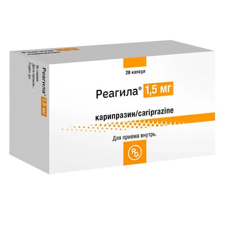 Фото Реагила, капсулы 1,5 мг, 28 шт.