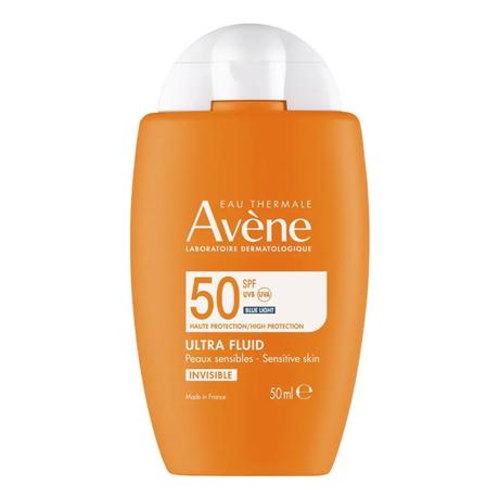 Фото AVENE (Авен), ультралегкий солнцезащитный невидимый флюид для лица SPF 50, 50 мл