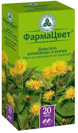 Фото Девясил, корневища с корнями, пакетики 1,5 г, 20 шт
