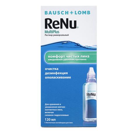 Фото Раствор для линз ReNu MultiPlus, 120 мл
