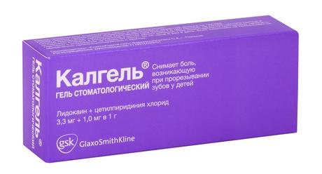 Фото Калгель, гель стоматологический, 10 г