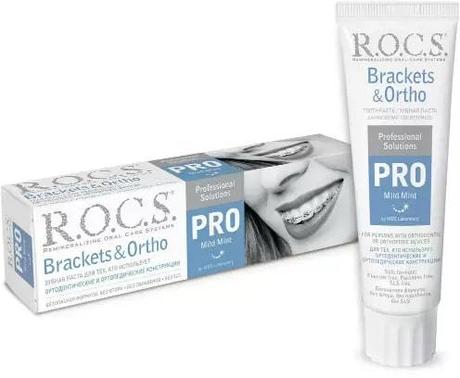 Фото Rocs PRO Brackets & Ortho, зубная паста, 135 г