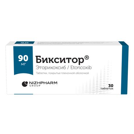Фото Бикситор, таблетки покрыт. плен. об. 90 мг, 30 шт.