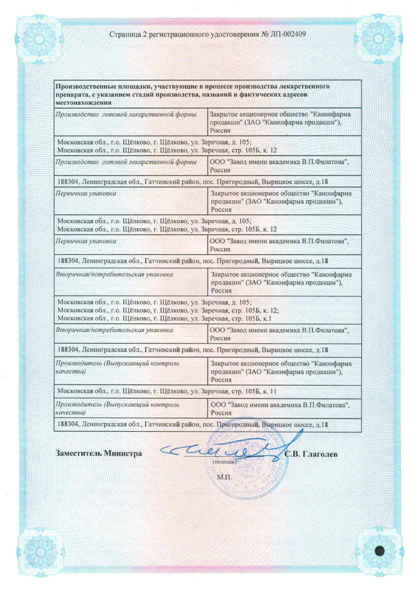 Сертификат на Лозартан-Н Канон, таблетки покрытые пленочной оболочкой 12,5 мг +50 мг, 90 шт. Сертификат на Лозартан-Н Канон, таблетки покрытые пленочной оболочкой 12,5 мг +50 мг, 90 шт.