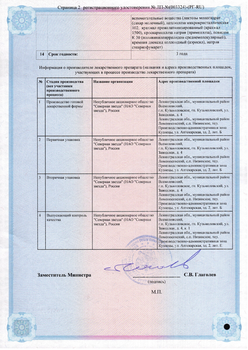 Сертификат на Кандесартан-СЗ, таблетки 8 мг, 30 шт. Сертификат на Кандесартан-СЗ, таблетки 8 мг, 30 шт.