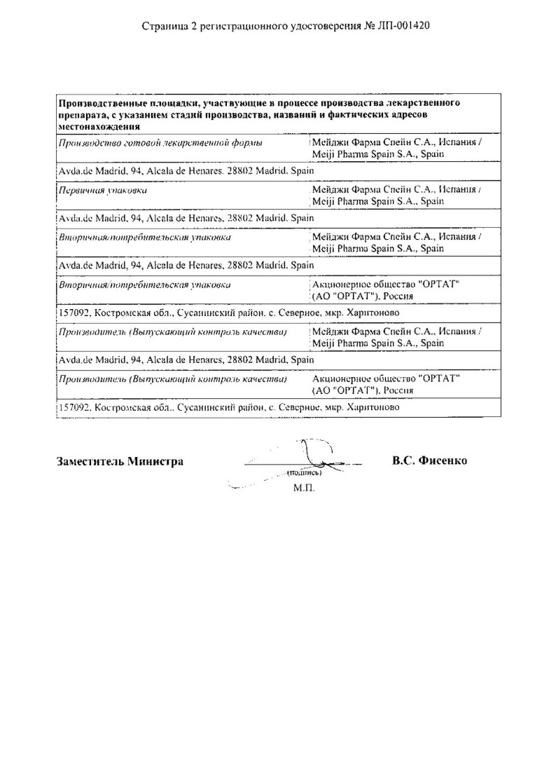 Сертификат на Спектрацеф, таблетки покрытые пленочной оболочкой 400 мг, 10 шт. Сертификат на Спектрацеф, таблетки покрытые пленочной оболочкой 400 мг, 10 шт.