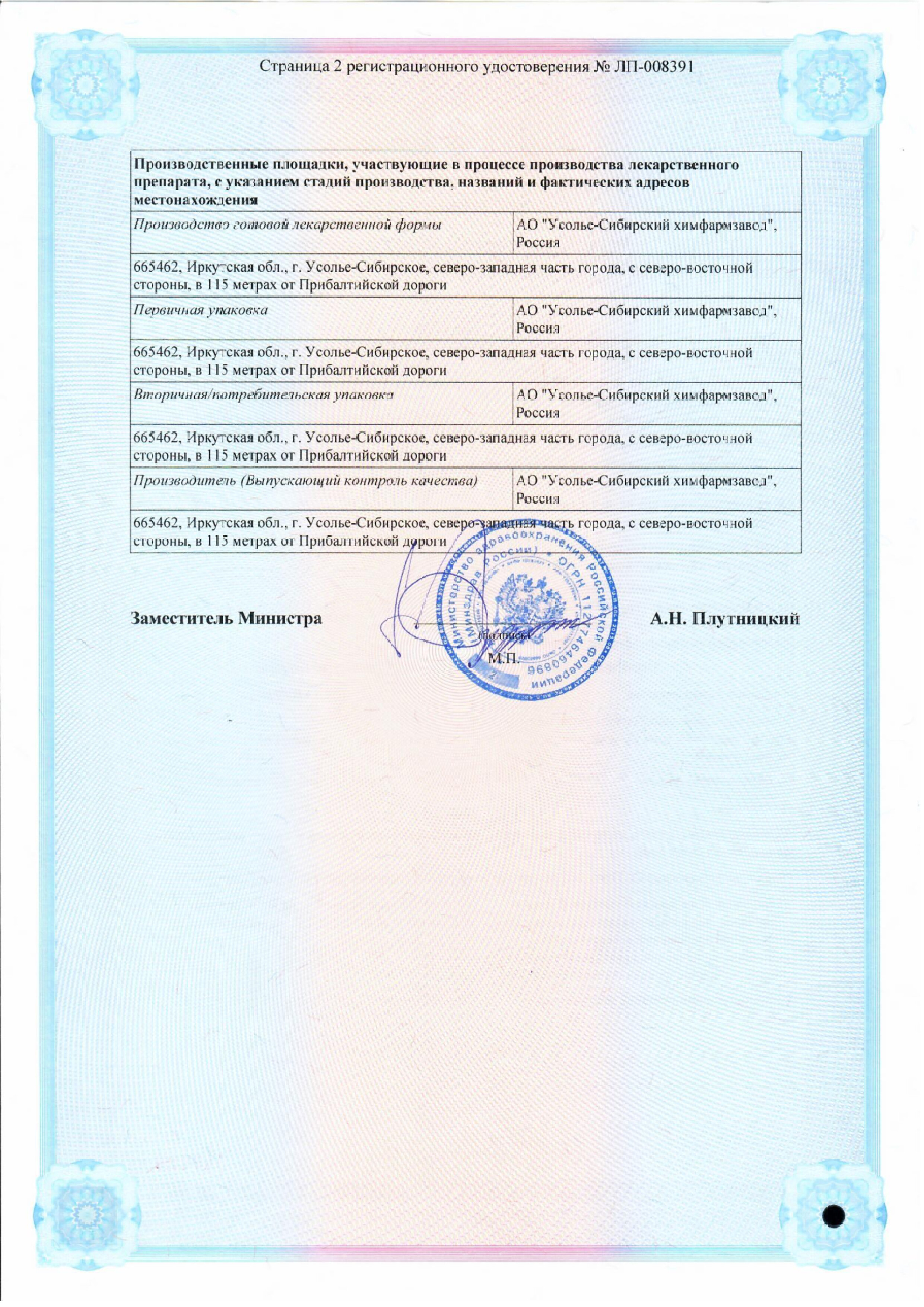 Сертификаты