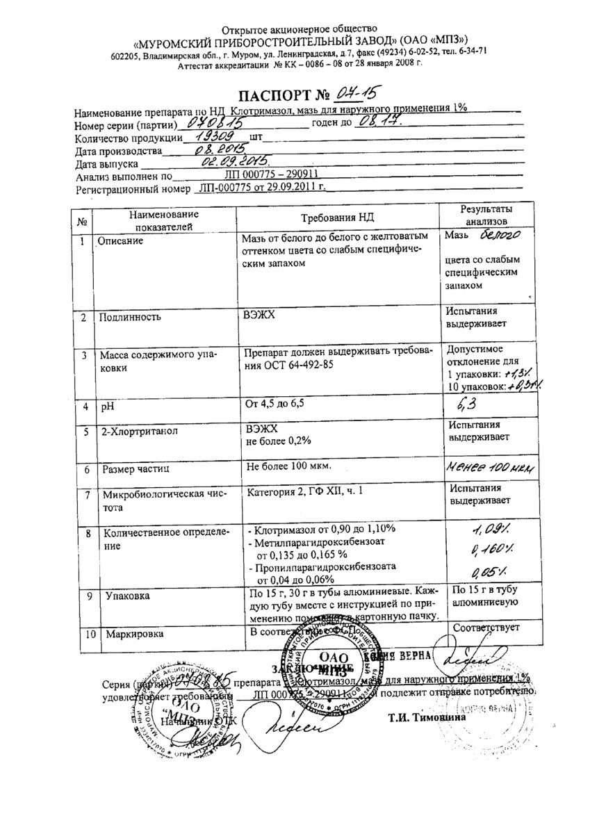 Сертификаты