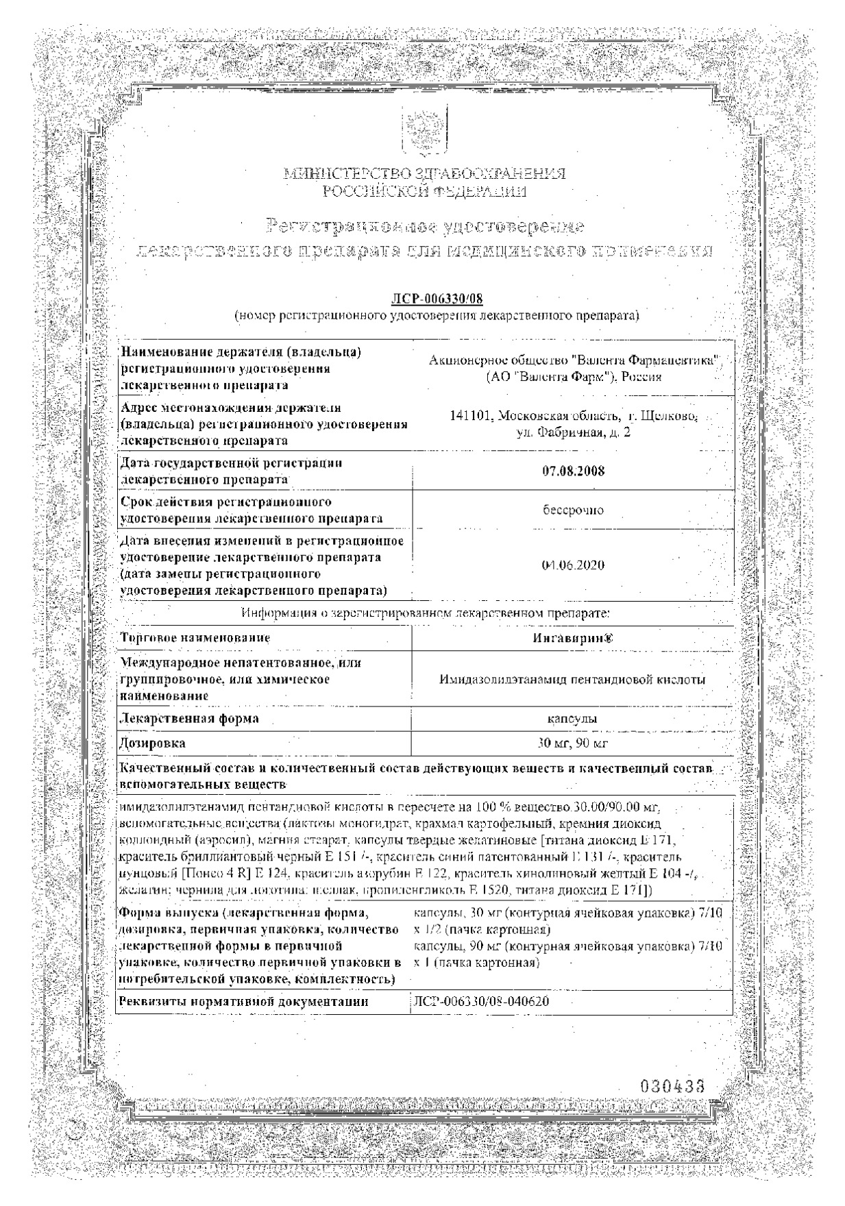 Сертификаты