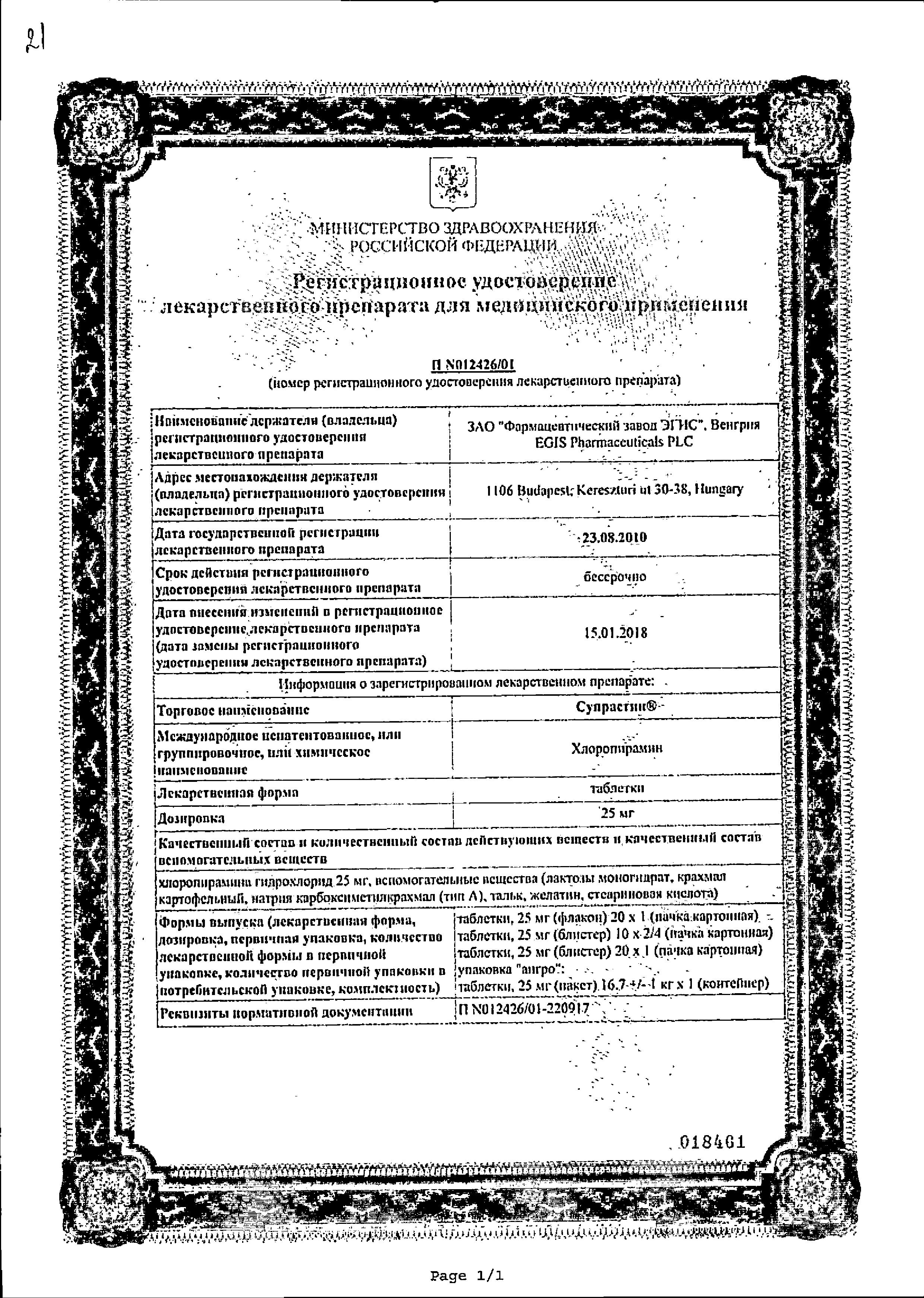 Сертификаты
