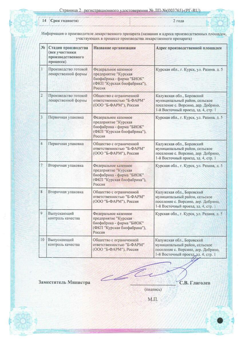 Сертификат Декспейн