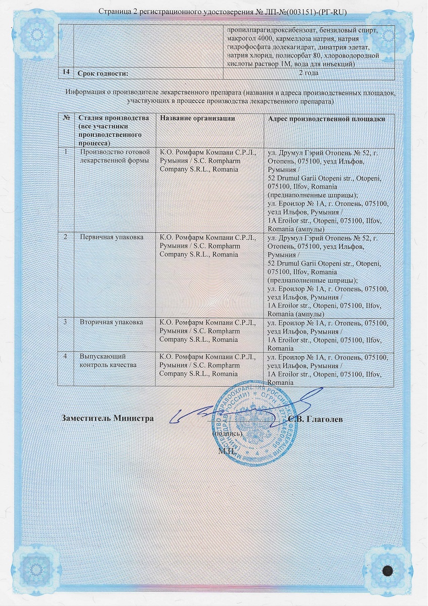 Сертификат Дипромета Сертификат Дипромета