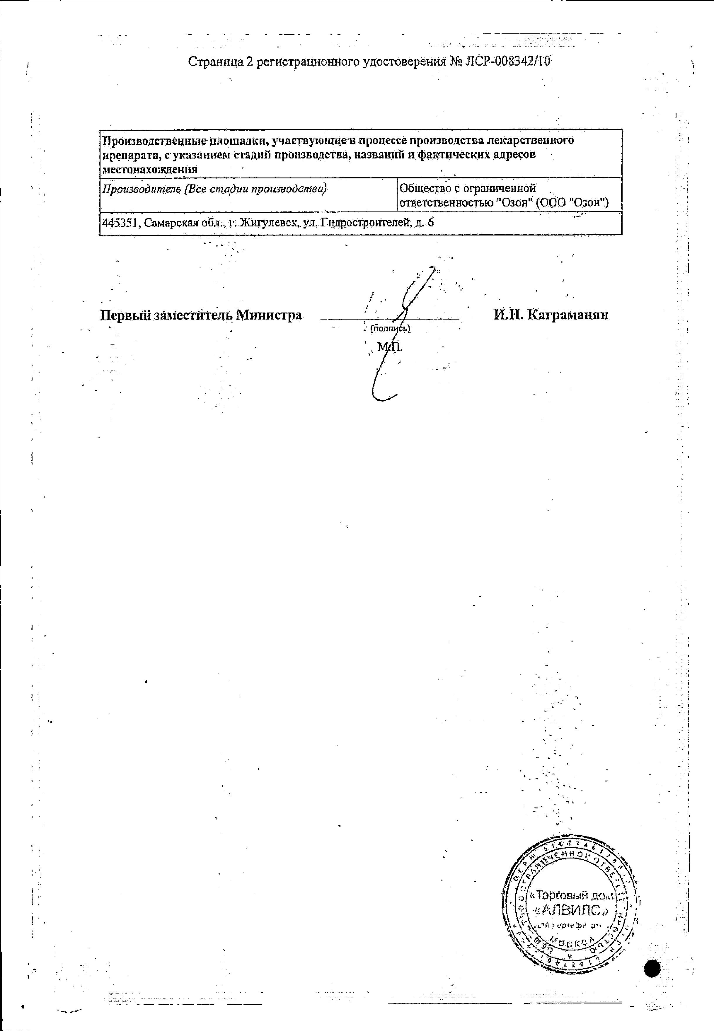 Сертификат Варфарин Сертификат Варфарин