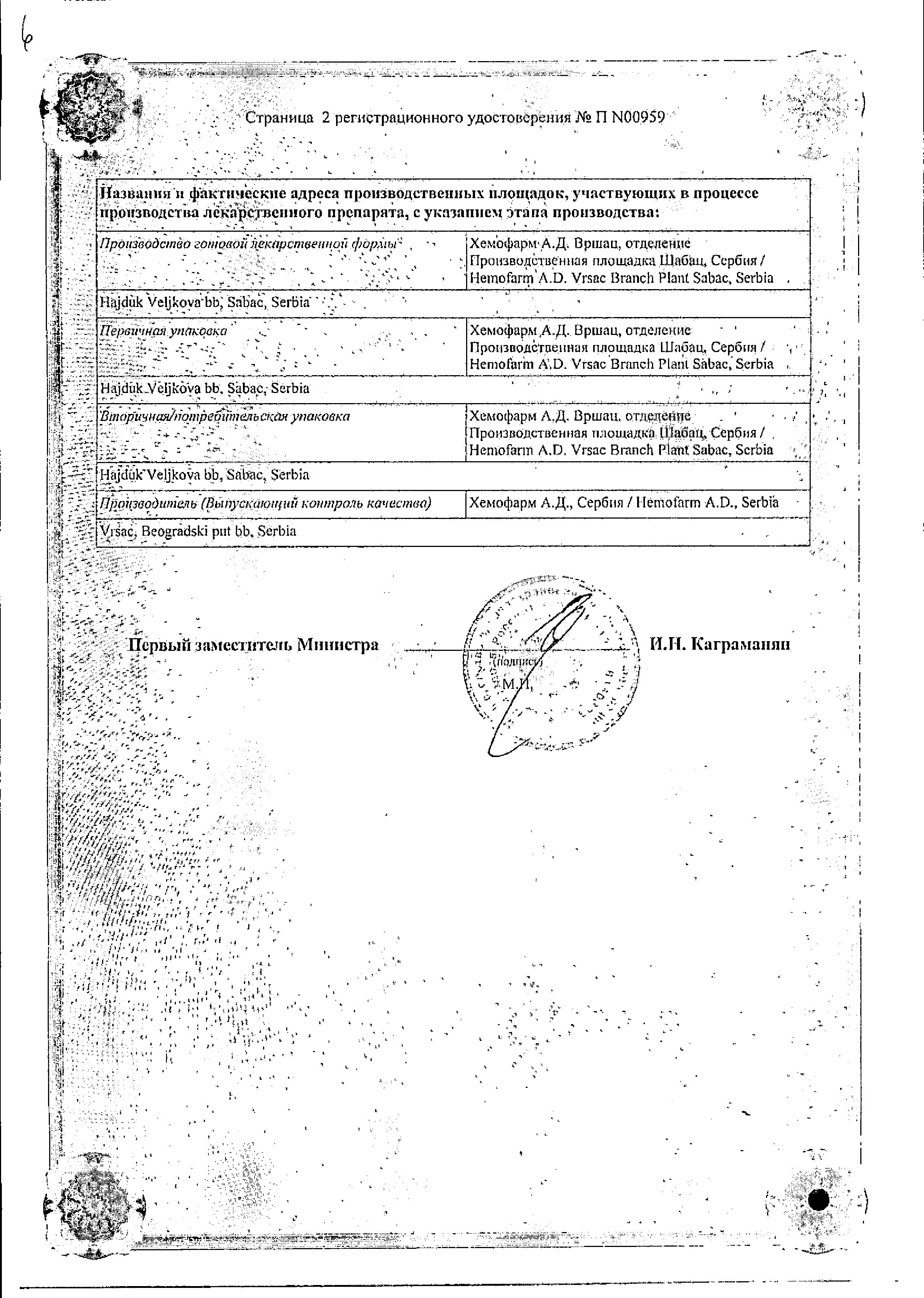 Сертификаты