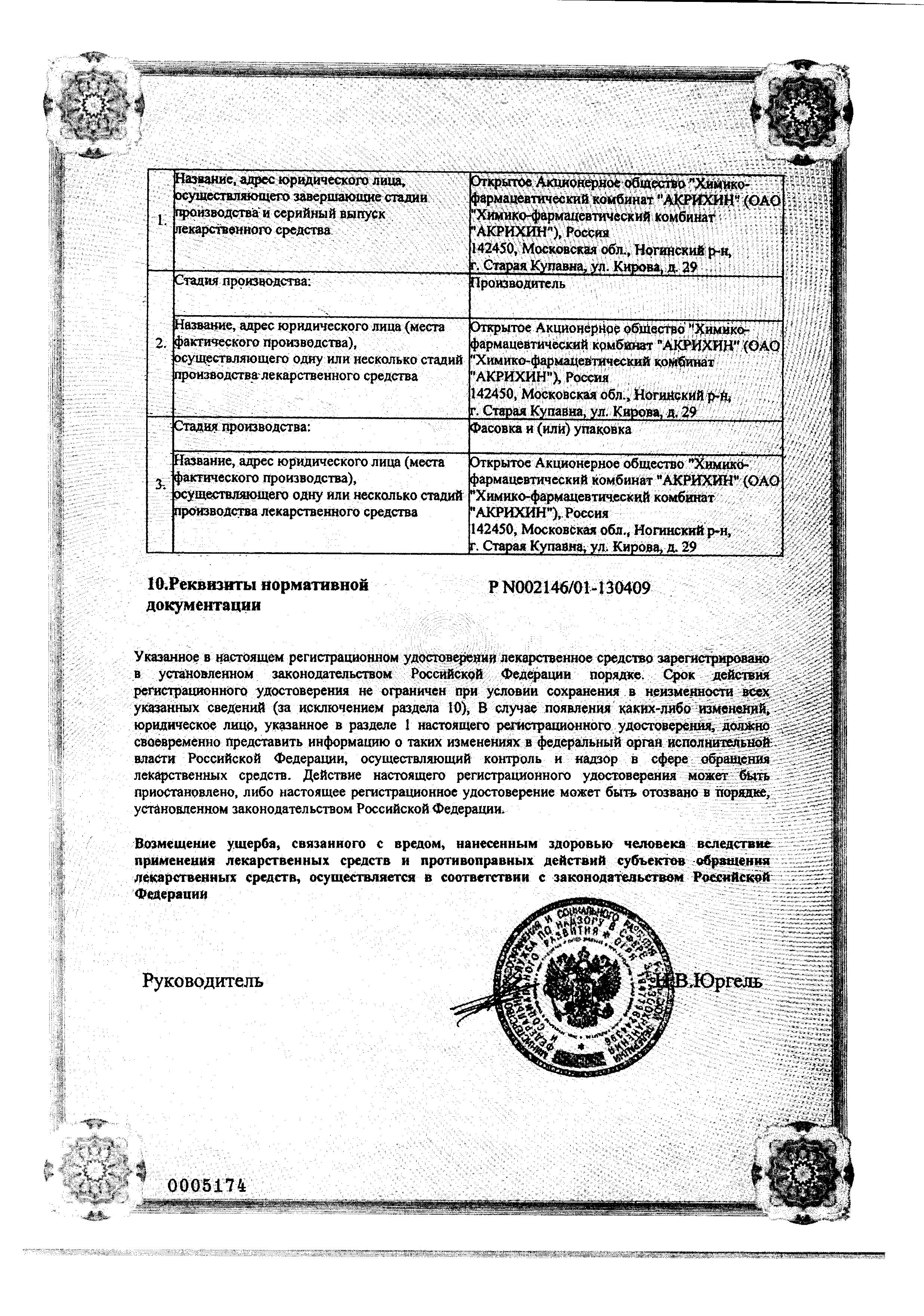 Сертификаты