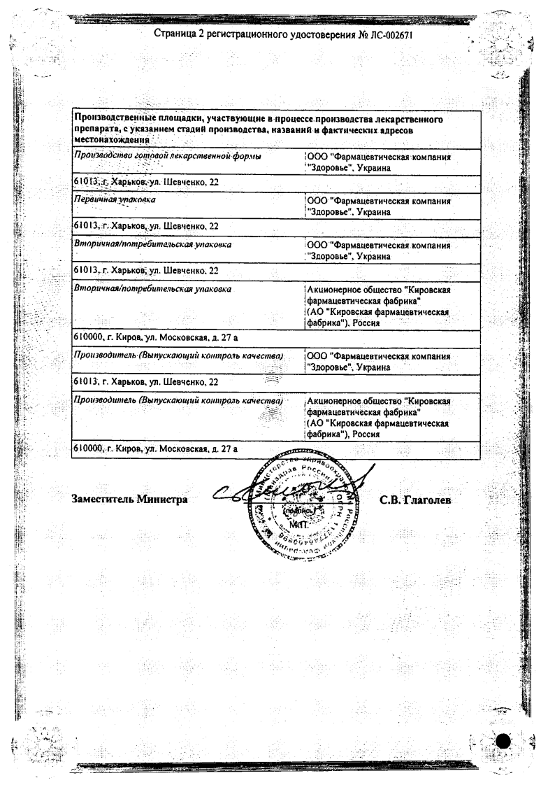 Сертификат Раунатин Сертификат Раунатин