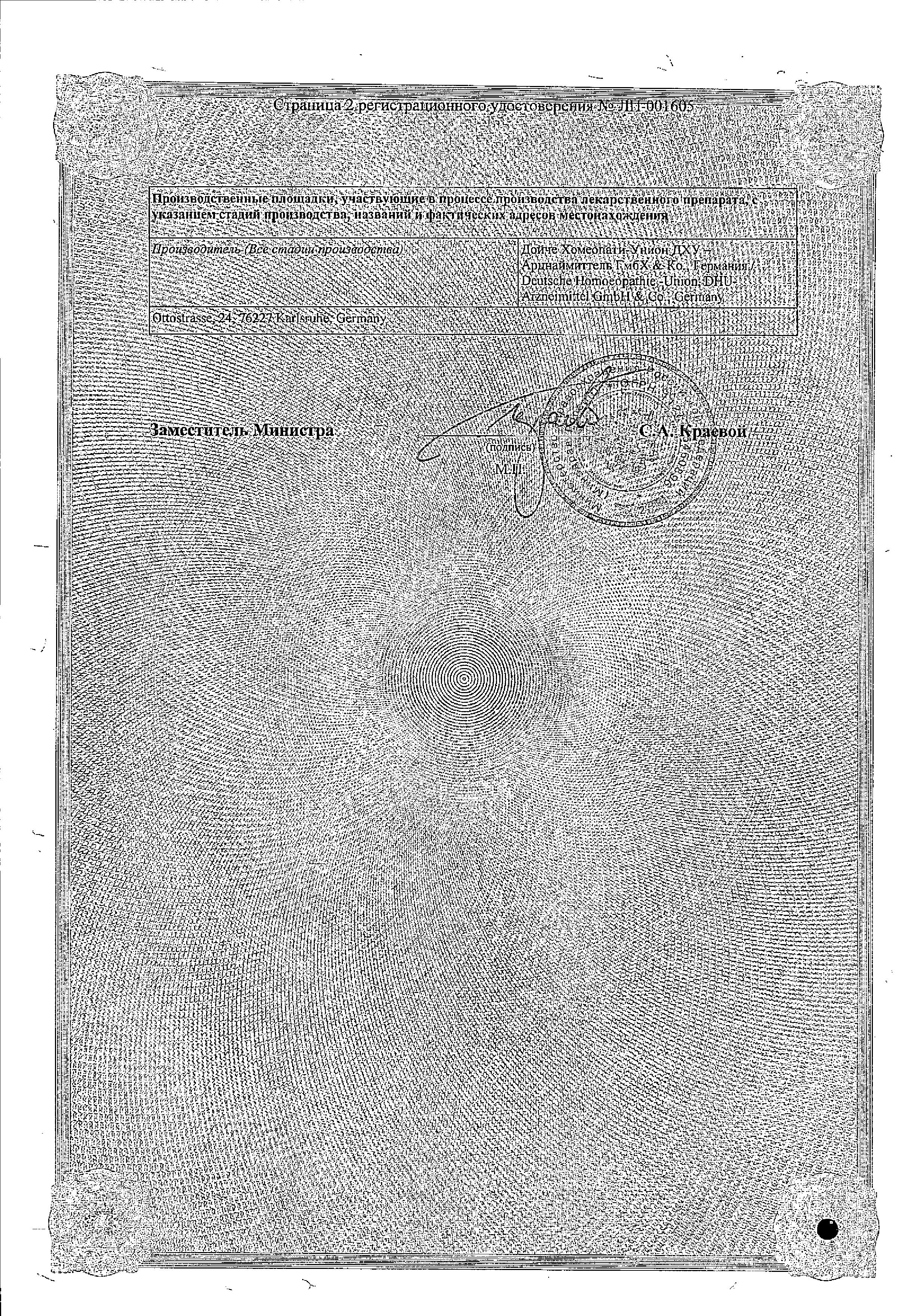 Сертификат Дормикинд