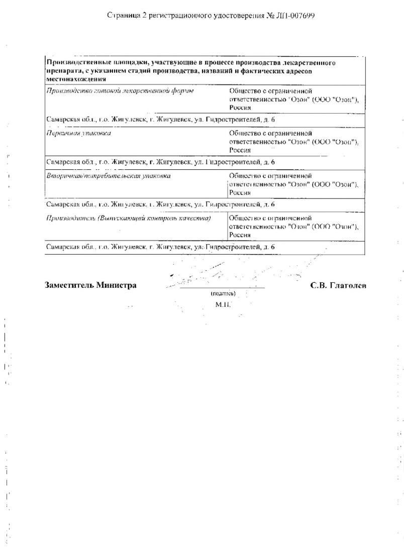 Сертификат Агомелатин Сертификат Агомелатин