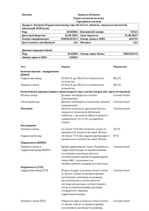 Сертификат Сертификат
