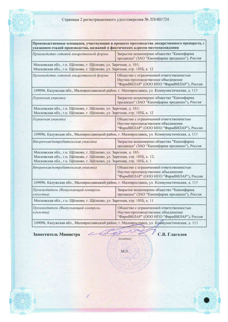 Сертификат на Метформин Канон таблетки, покрытые пленочной оболочкой 1000 мг, банка, 120 шт. Сертификат на Метформин Канон таблетки, покрытые пленочной оболочкой 1000 мг, банка, 120 шт.