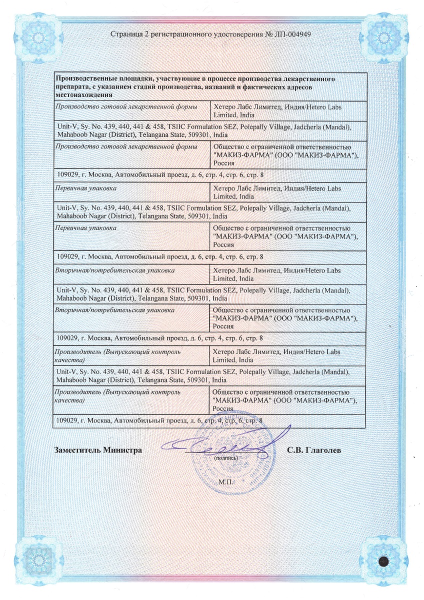 Сертификат Монте-Р