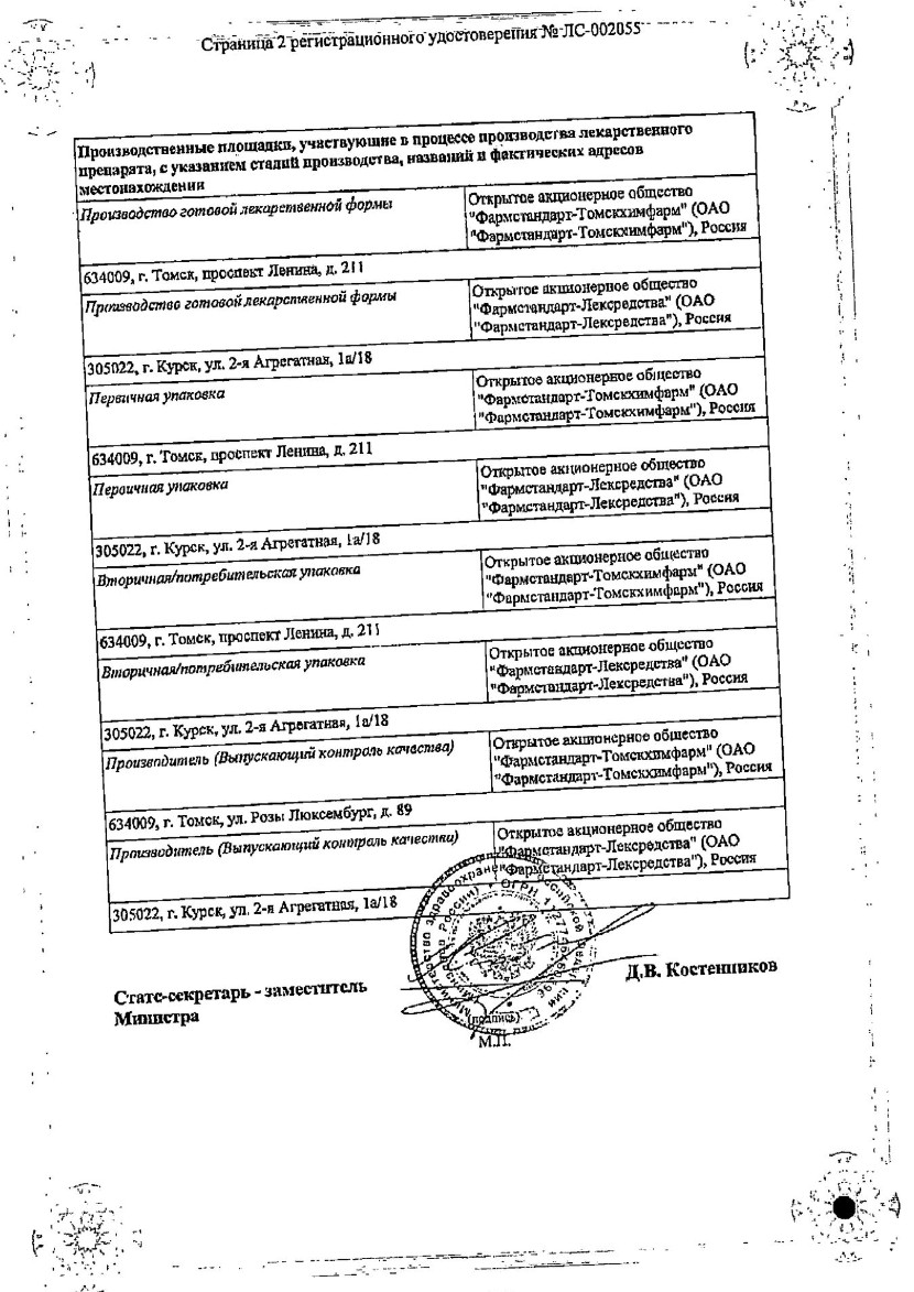 Сертификат Андипал Сертификат Андипал