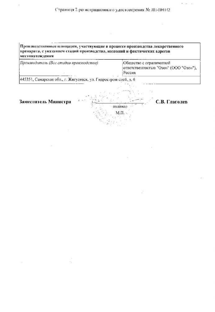 Сертификат на Лозартан Н, таблетки в пленочной оболочке 12,5 мг+100 мг, 90 шт.
