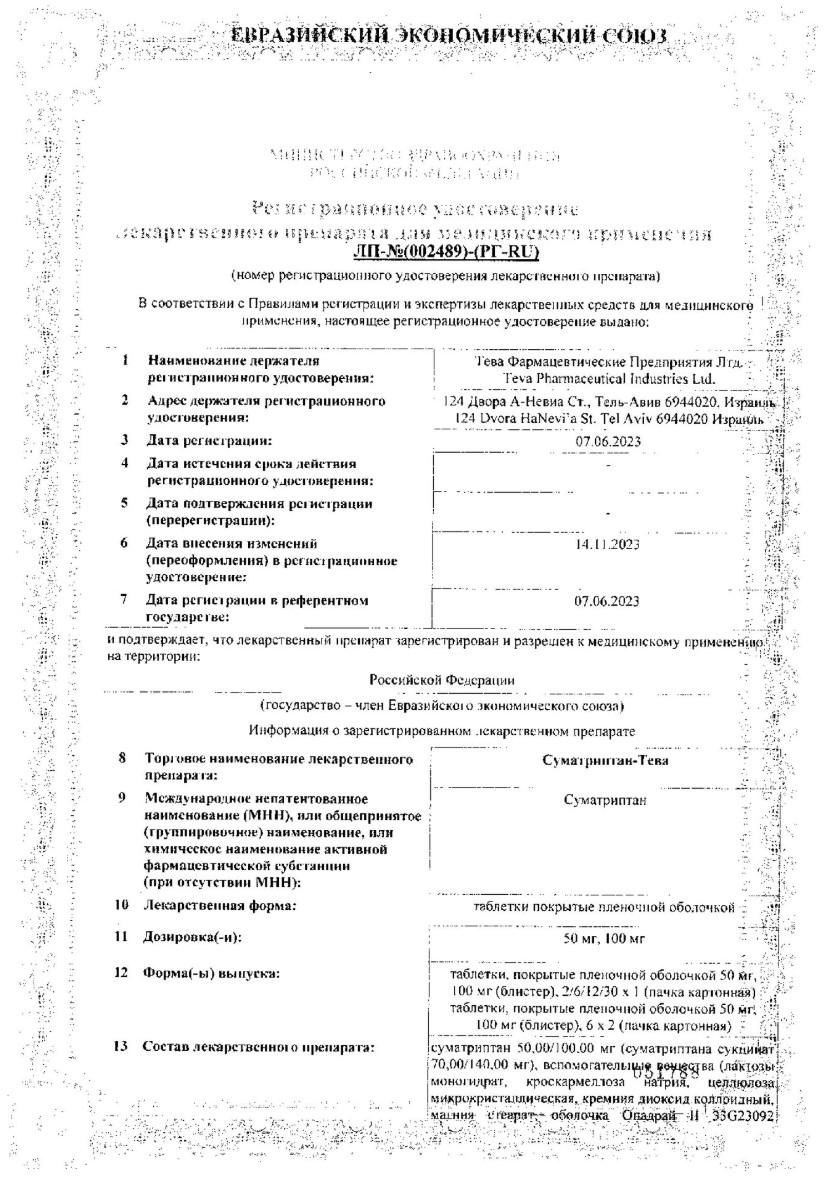 Сертификат на Обезболивающие, спазмолитики, анестетики