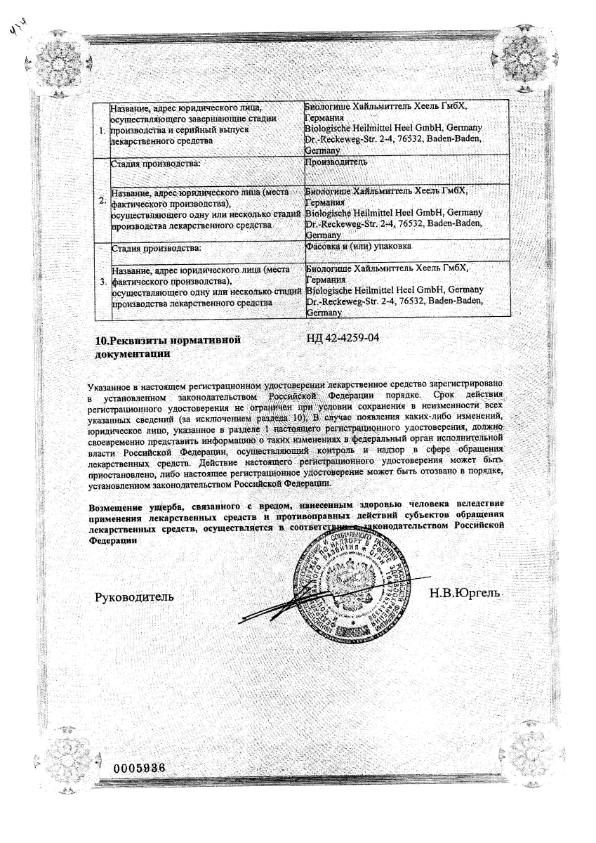 Сертификат Эуфорбиум