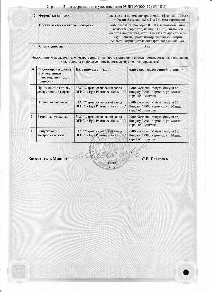 Сертификат Халиксол Сертификат Халиксол