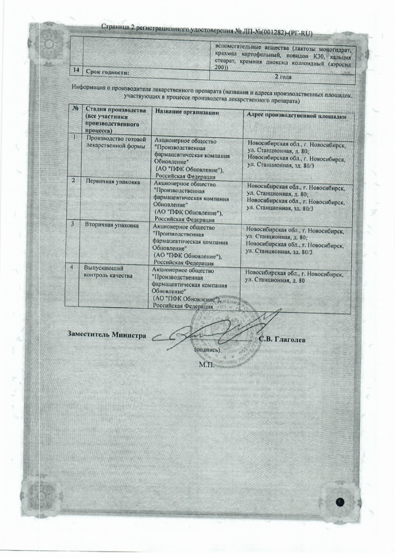 Сертификат Метоклопрамид Сертификат Метоклопрамид