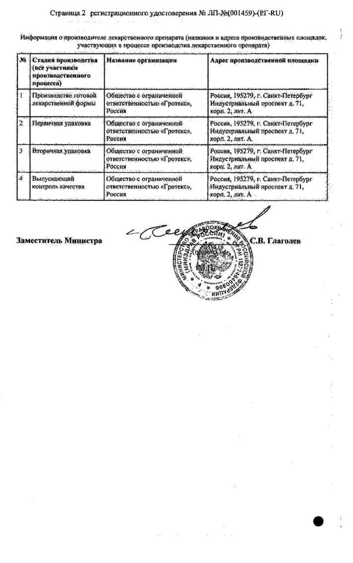 Сертификат Трамицент Сертификат Трамицент