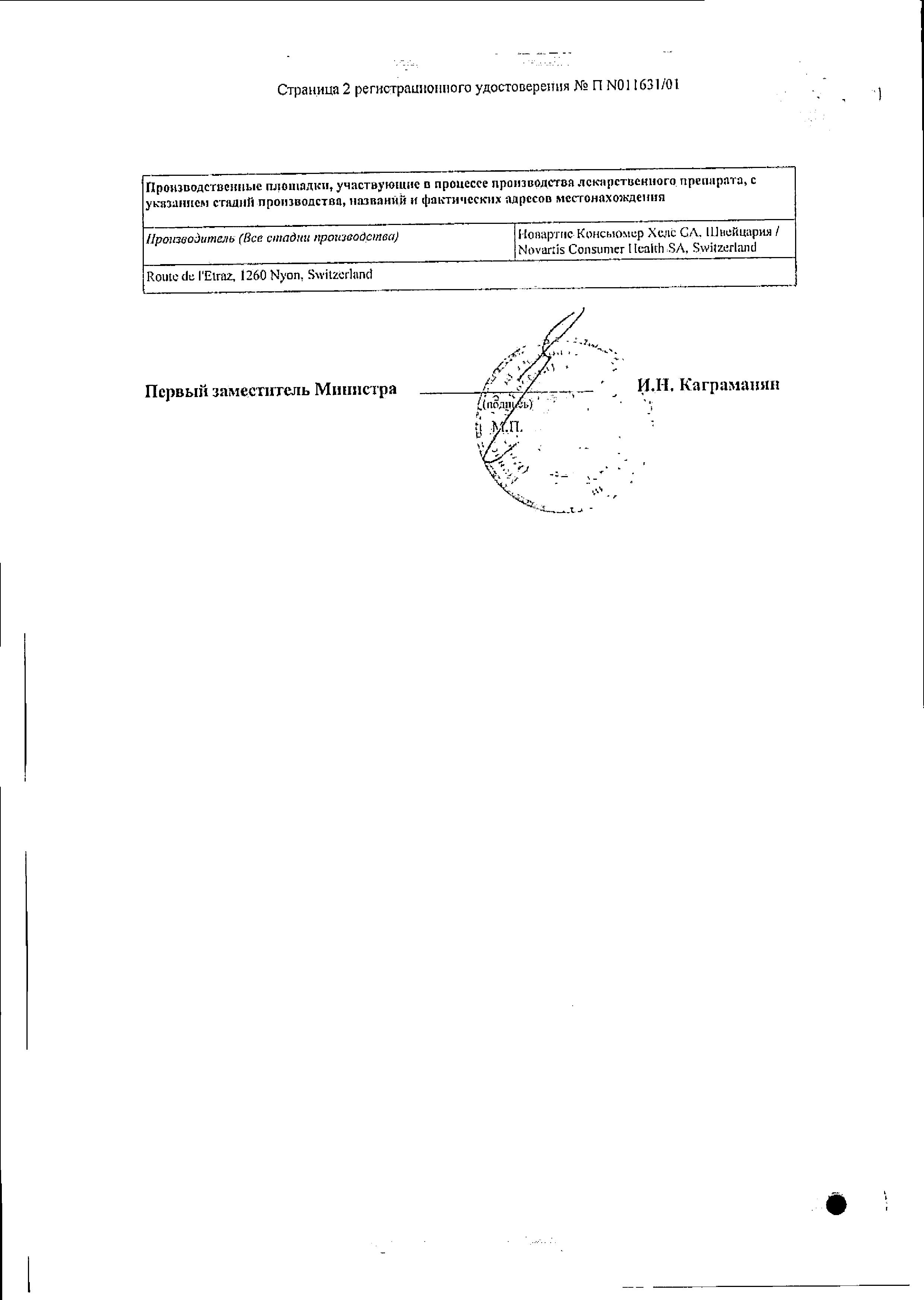Сертификат Синекод Сертификат Синекод