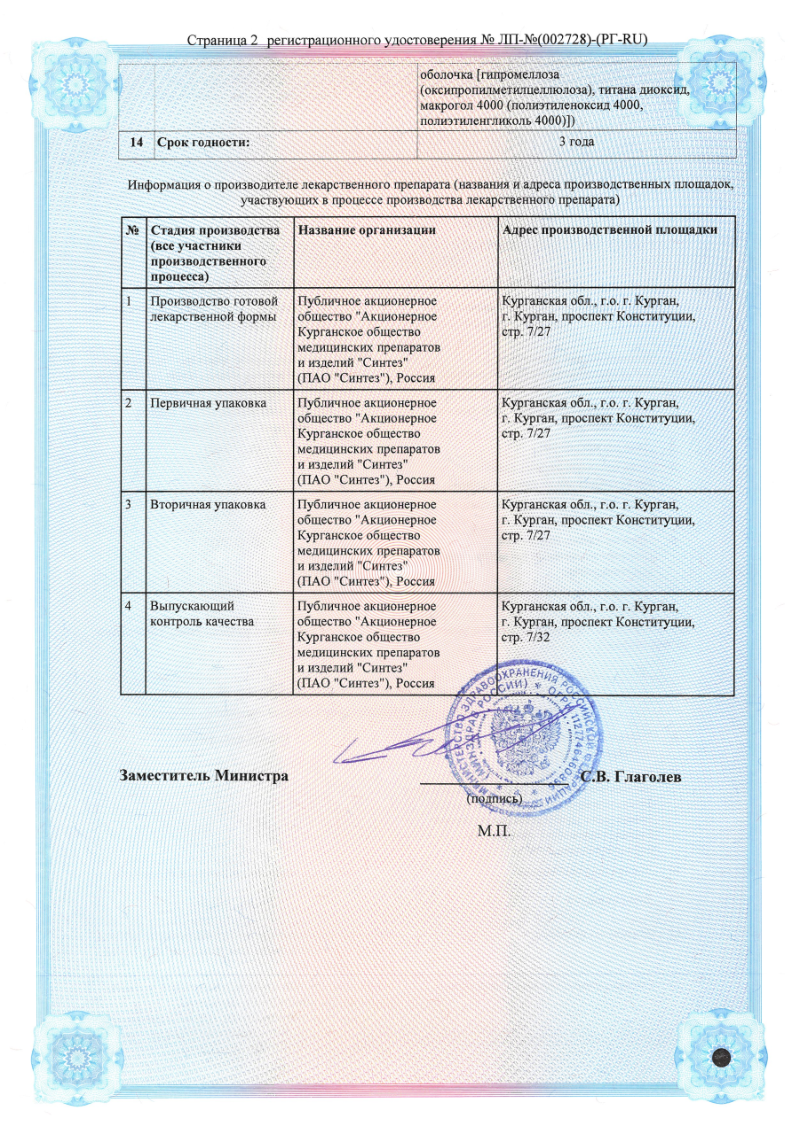Сертификат на Ибупрофен-АКОС, таблетки покрыт. плен. об. 400 мг, 20 шт. Сертификат на Ибупрофен-АКОС, таблетки покрыт. плен. об. 400 мг, 20 шт.